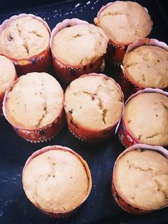 おせちリメイク!栗きんとん黒豆のマフィン-レシピのメイン写真