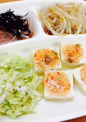 スイーツっぽい豆腐サラダ-レシピのメイン写真