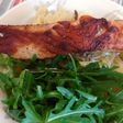 サーモンソテーのパスタ(簡単手抜き)