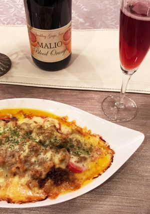 簡単イタリアン♡カレーのトマトチーズ焼き-レシピのメイン写真