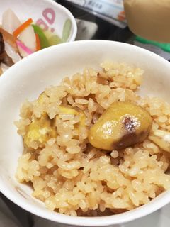 簡単!おこわ風栗ご飯!-レシピのメイン写真