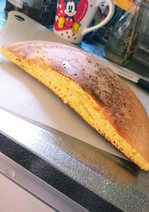 カステラな味のホットケーキ-レシピのメイン写真