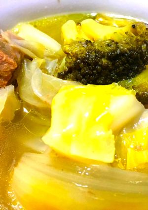 炊飯器で簡単☆余り野菜でお手軽スープ-レシピのメイン写真