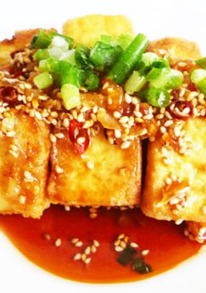 鶏肉の代わりに厚揚げでユーリンチー油淋鶏-レシピのメイン写真
