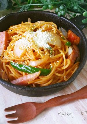 想いでの♡スパゲッティナポリタン-レシピのメイン写真
