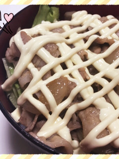 豚バラで簡単♡ウマウマ丼♡-レシピのメイン写真