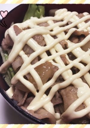 豚バラで簡単♡ウマウマ丼♡-レシピのメイン写真