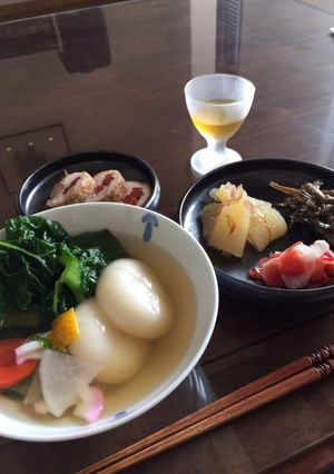 すまし汁のお雑煮-レシピのメイン写真