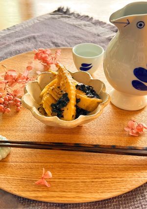 手軽に♪焼きたけのこの海苔だれステーキ-レシピのメイン写真