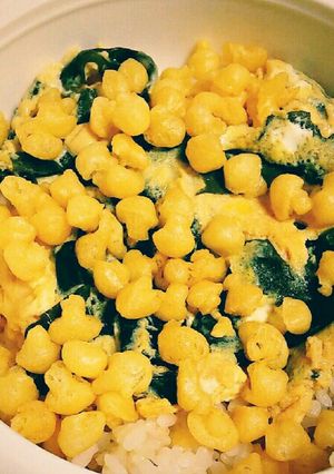 チー玉天かす丼-レシピのメイン写真