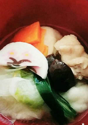シンプルお雑煮-レシピのメイン写真