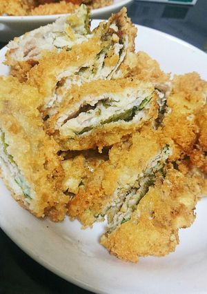 チーズと大葉を入れてミルフィーユカツ-レシピのメイン写真
