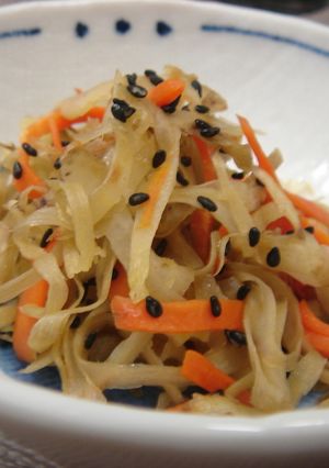 さっぱり塩味　きんぴらごぼう-レシピのメイン写真