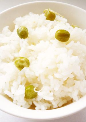 生グリーンピースの炊き込みご飯-レシピのメイン写真