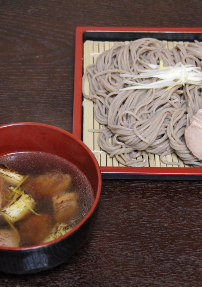 鴨南蛮そば(蕎麦つゆ)-レシピのメイン写真