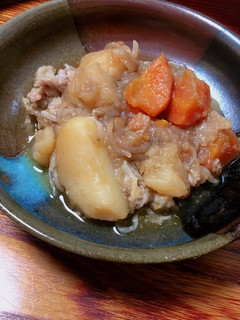 食卓の主役☆麺つゆで炊飯器で肉じゃが!-レシピのメイン写真