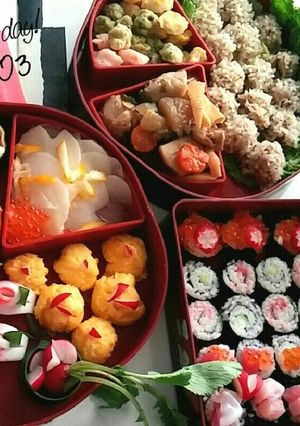 おせち2017.1.3　詰め方-レシピのメイン写真