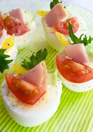 簡単！パーティおもてなしに。卵の前菜-レシピのメイン写真