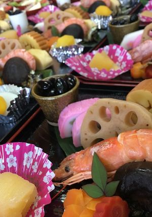 おせち盛り付け2017-レシピのメイン写真