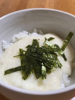 白だしで 簡単とろろ御飯 (*^ω^*)-レシピのメイン写真