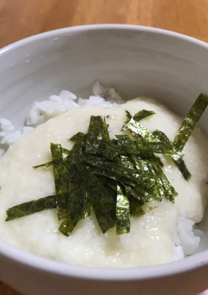 白だしで 簡単とろろ御飯 (*^ω^*)-レシピのメイン写真