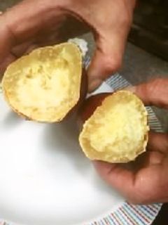 「レンジで焼き芋」-レシピのメイン写真