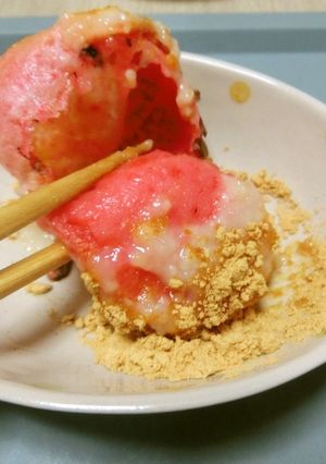 甘酒きな粉入り餅（もち）　簡単でおいしい-レシピのメイン写真