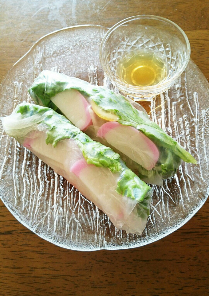 なますとかまぼこの生春巻(=^ェ^=)-レシピのメイン写真