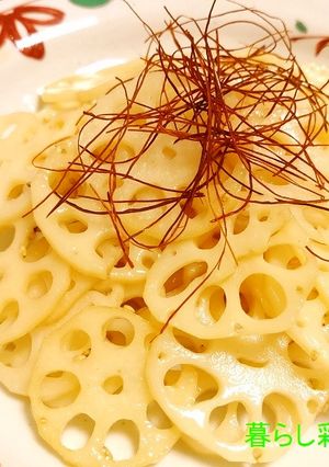 簡単☆レンコンの塩きんぴら-レシピのメイン写真