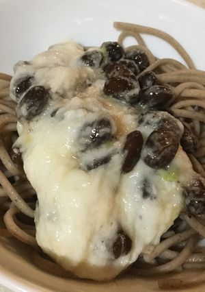 黒豆納豆ととろろ蕎麦-レシピのメイン写真