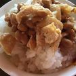 納豆と油揚げのご飯
