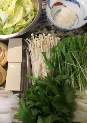 お鍋の野菜の切り方☆しゃぶしゃぶ用！-レシピのメイン写真