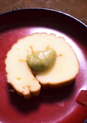 伊達巻にわさびでおつまみ★-レシピのメイン写真