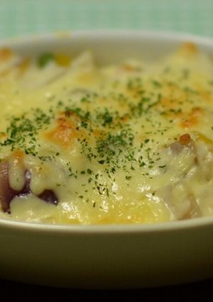 ひょうたんかぼちゃのマカロニグラタン-レシピのメイン写真