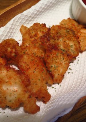 鶏胸肉のサクサクナゲット風マヨフリット-レシピのメイン写真