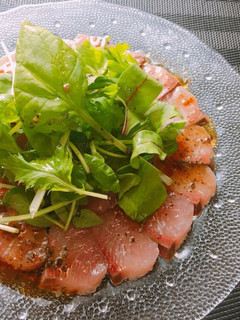手作りドレッシング♡はまちのカルパッチョ-レシピのメイン写真