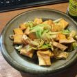 かんたん油揚げとキャベツのピリ辛おつまみ