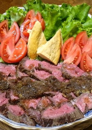 ◆フライパンで作る♪簡単ローストビーフ◆-レシピのメイン写真
