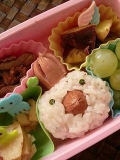 簡単★ニワトリのデコおにぎり-レシピのメイン写真