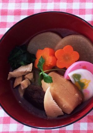 我が家のお雑煮♡♡-レシピのメイン写真