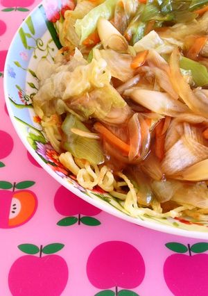 レタスであんかけ☆かた焼きそばVer-レシピのメイン写真