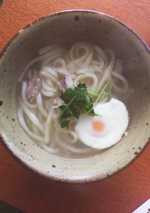 お腹へのやさしさ・鶏塩だしうどん-レシピのメイン写真