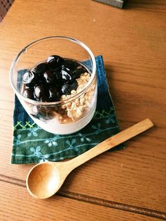 黒豆きな粉ヨーグルト♪-レシピのメイン写真