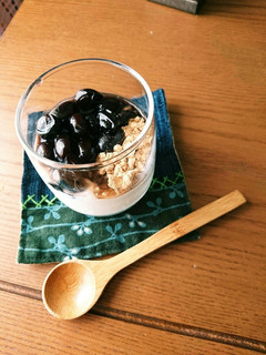 黒豆きな粉ヨーグルト♪-レシピのメイン写真