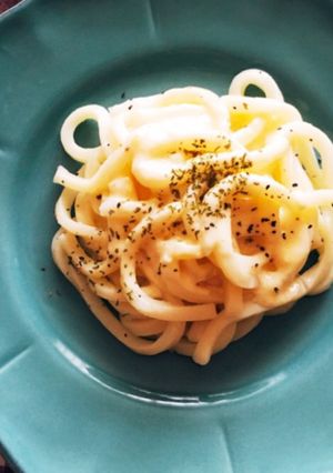 濃厚エメンタールソース♪うどん-レシピのメイン写真