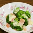 ブロッコリーのチーズベーコン蒸し