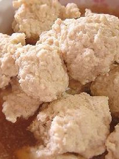 簡単!ふわツル鶏だんご♪お弁当にも!-レシピのメイン写真