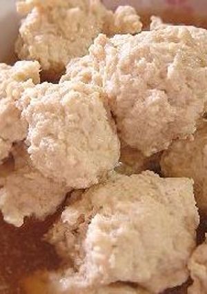簡単！ふわツル鶏だんご♪お弁当にも！-レシピのメイン写真