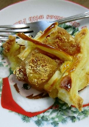 栗きんとんときなこで、サクサクパイを焼く-レシピのメイン写真