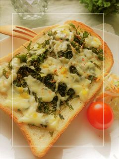 柚子・バター香る❀海苔トースト-レシピのメイン写真